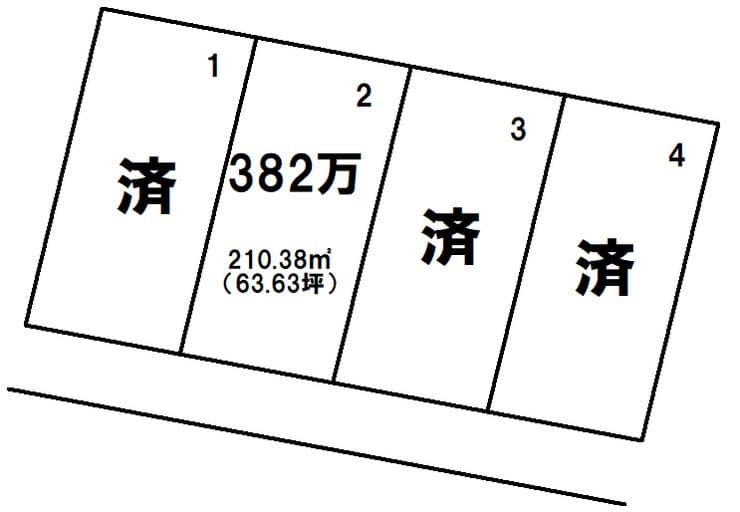 区画割り図