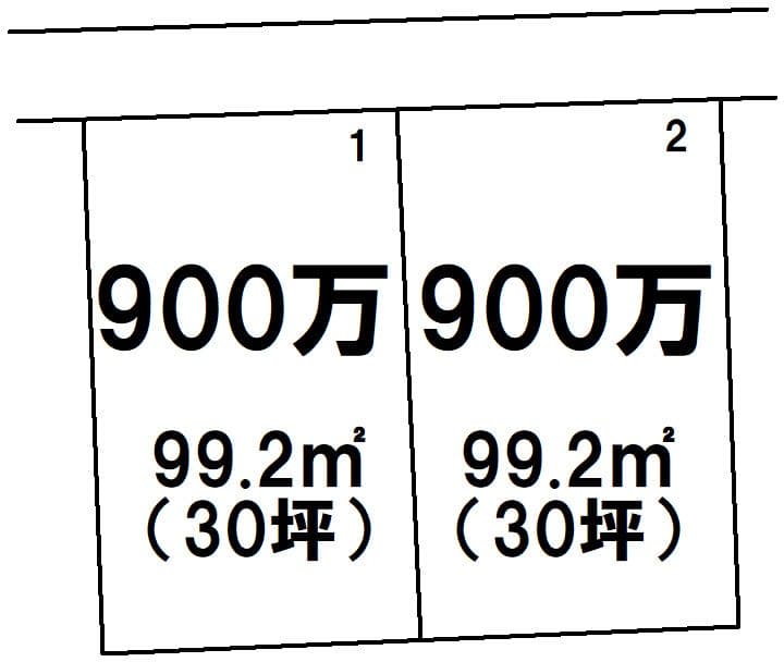 区画割り図