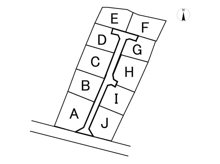 区画割り図