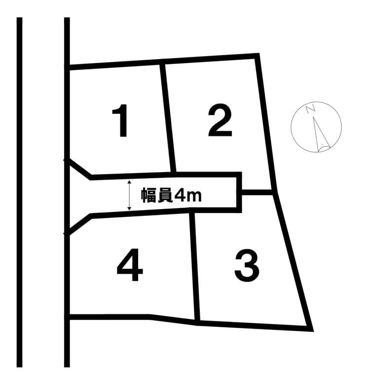 区画割り図