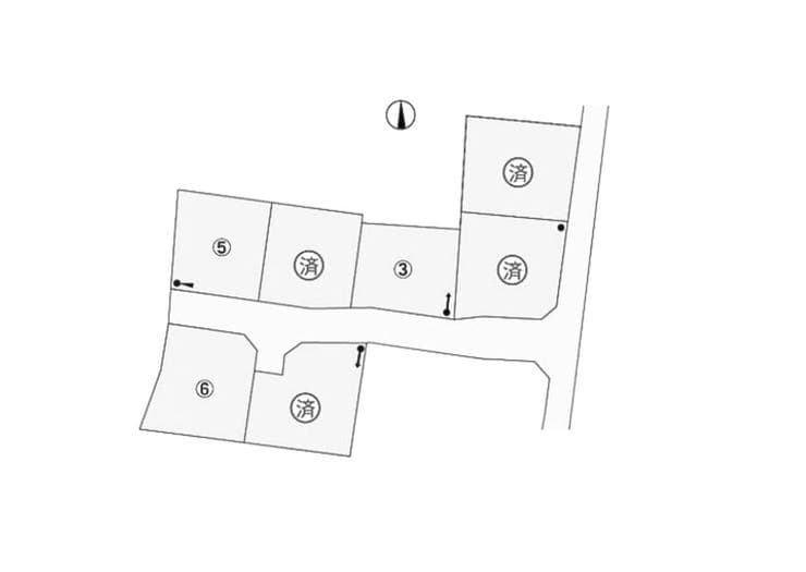 区画割り図