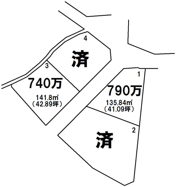 区画割り図