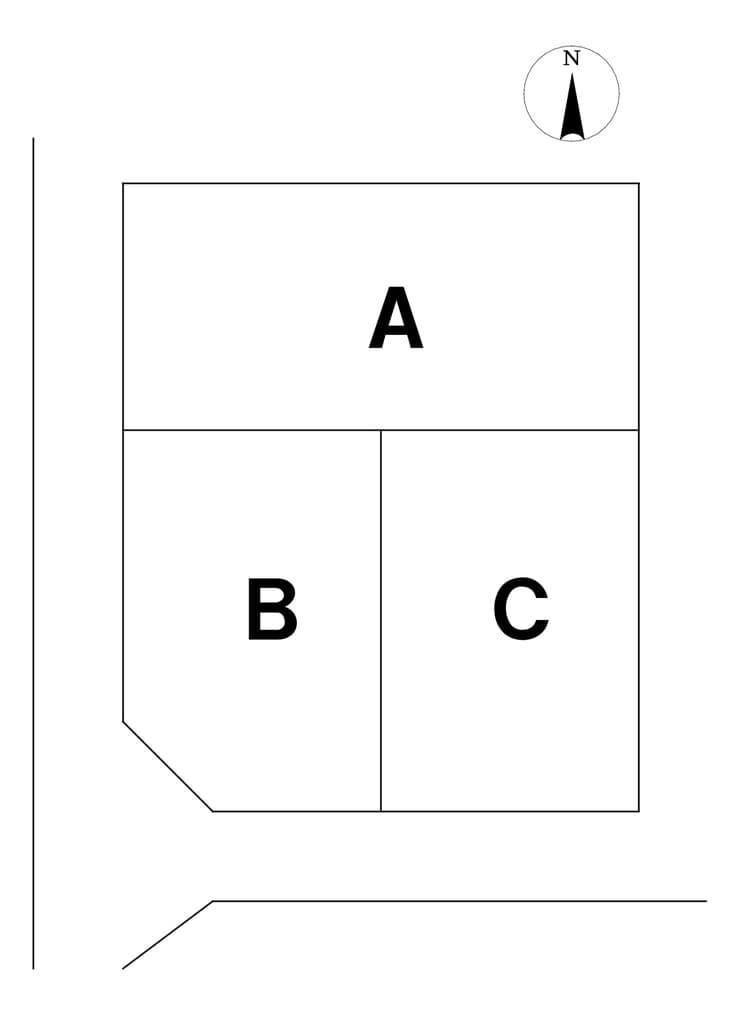 区画割り図