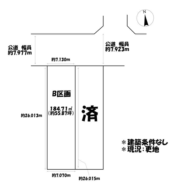 区画割り図