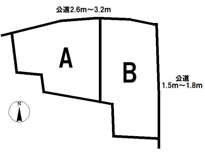区画割り図