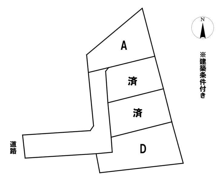 区画割り図