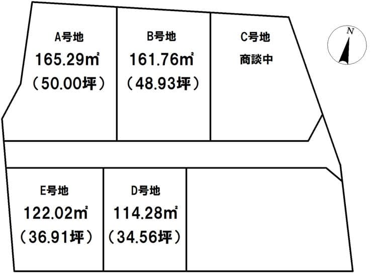 区画割り図