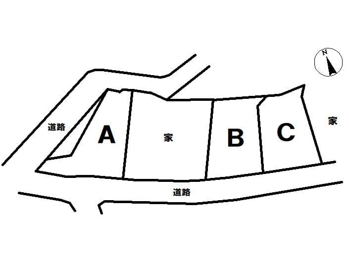 区画割り図