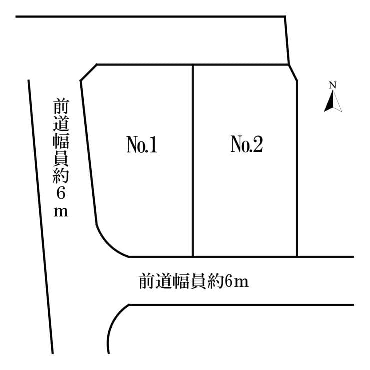 区画割り図