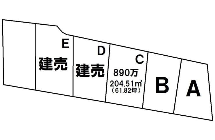区画割り図