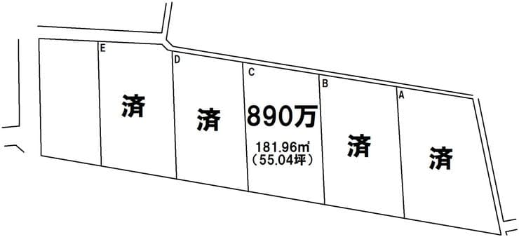 区画割り図