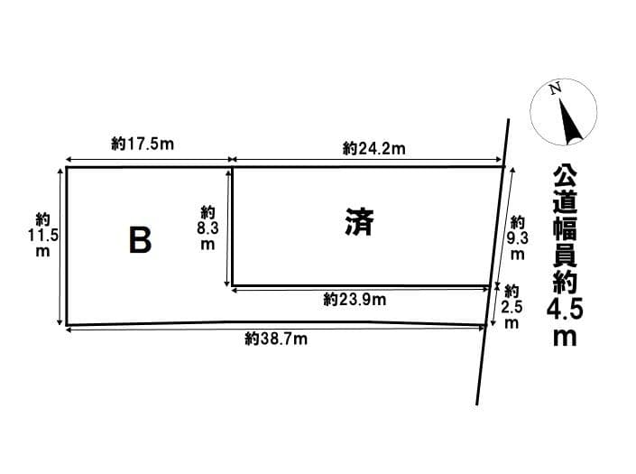 区画割り図