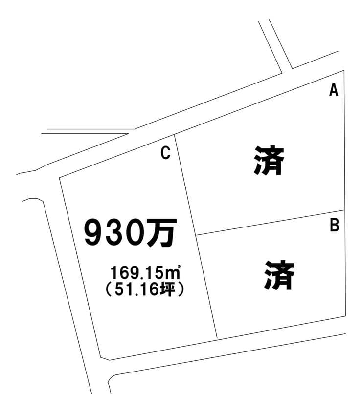 区画割り図