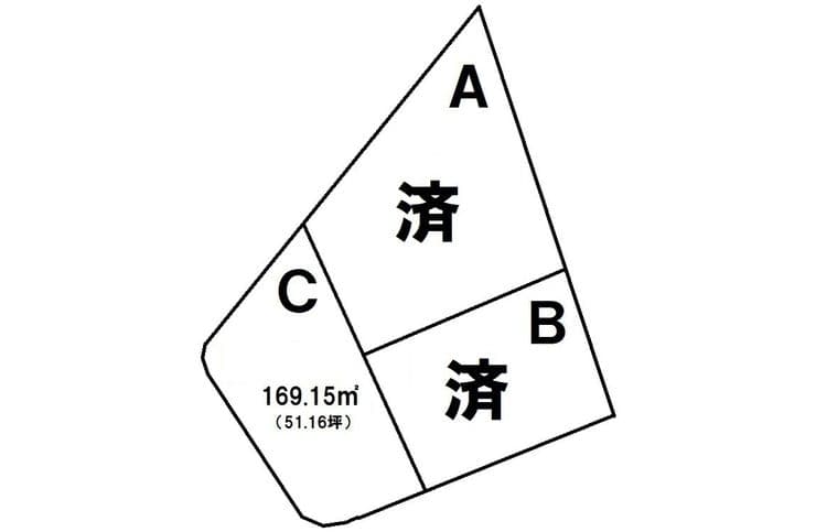 区画割り図