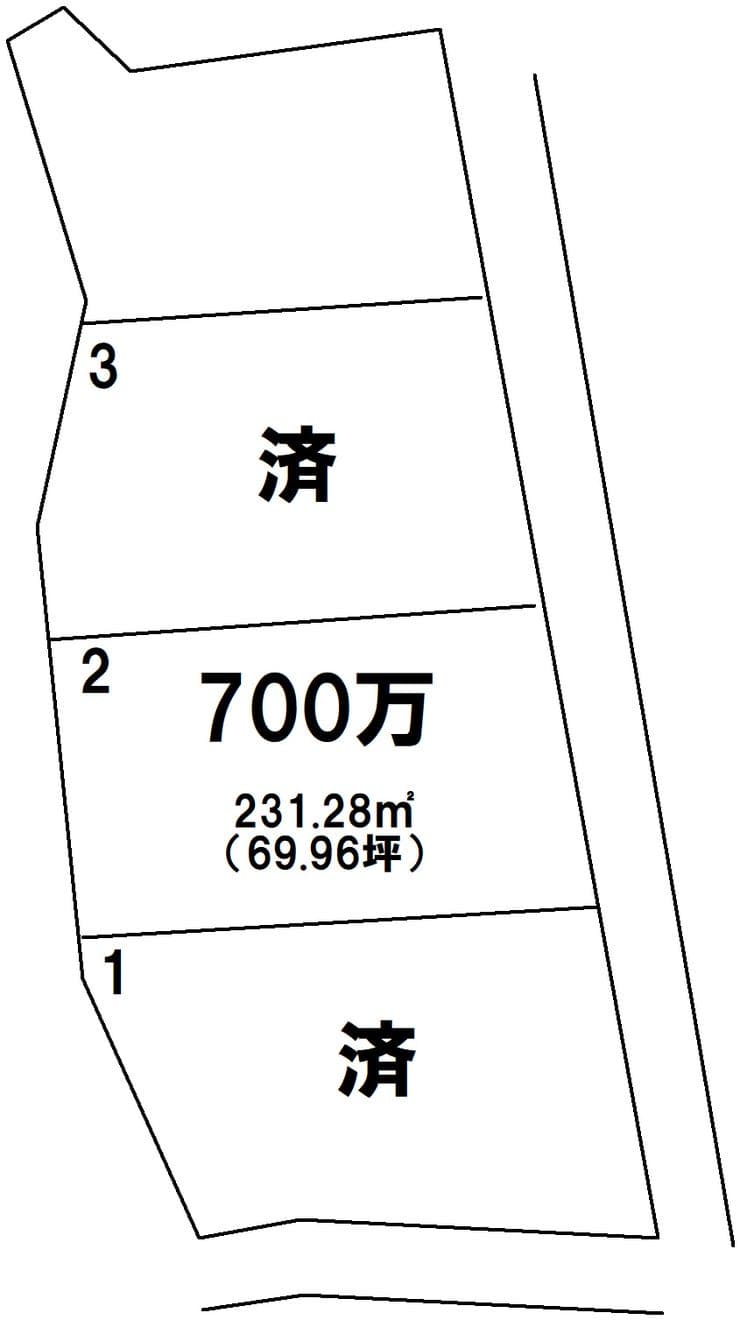 区画割り図