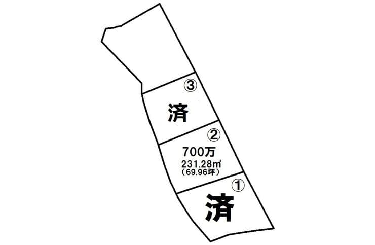 区画割り図