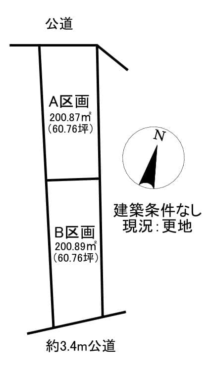 区画割り図