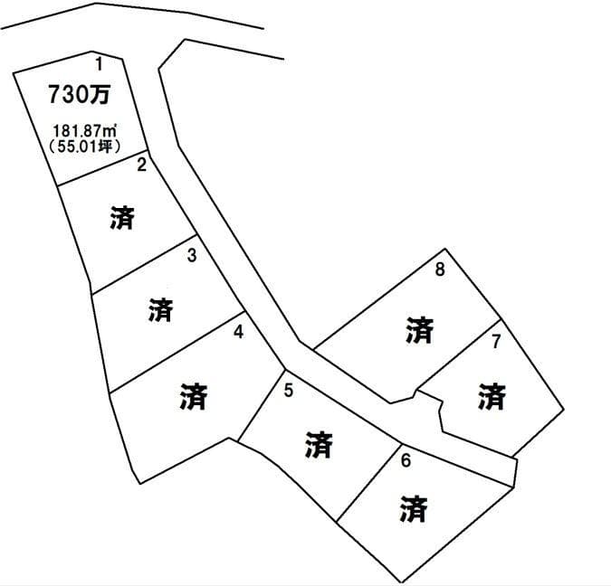区画割り図
