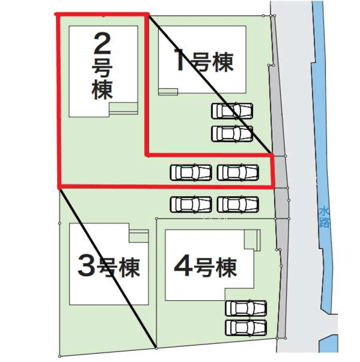 区画割り図