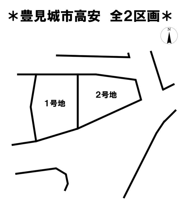 区画割り図