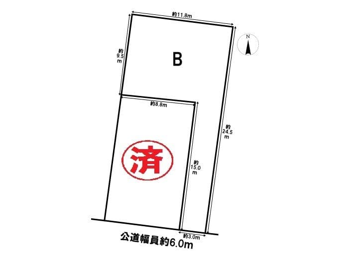 区画割り図