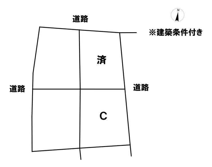 区画割り図