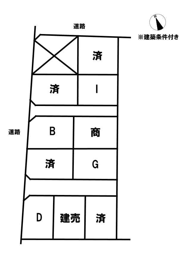 区画割り図