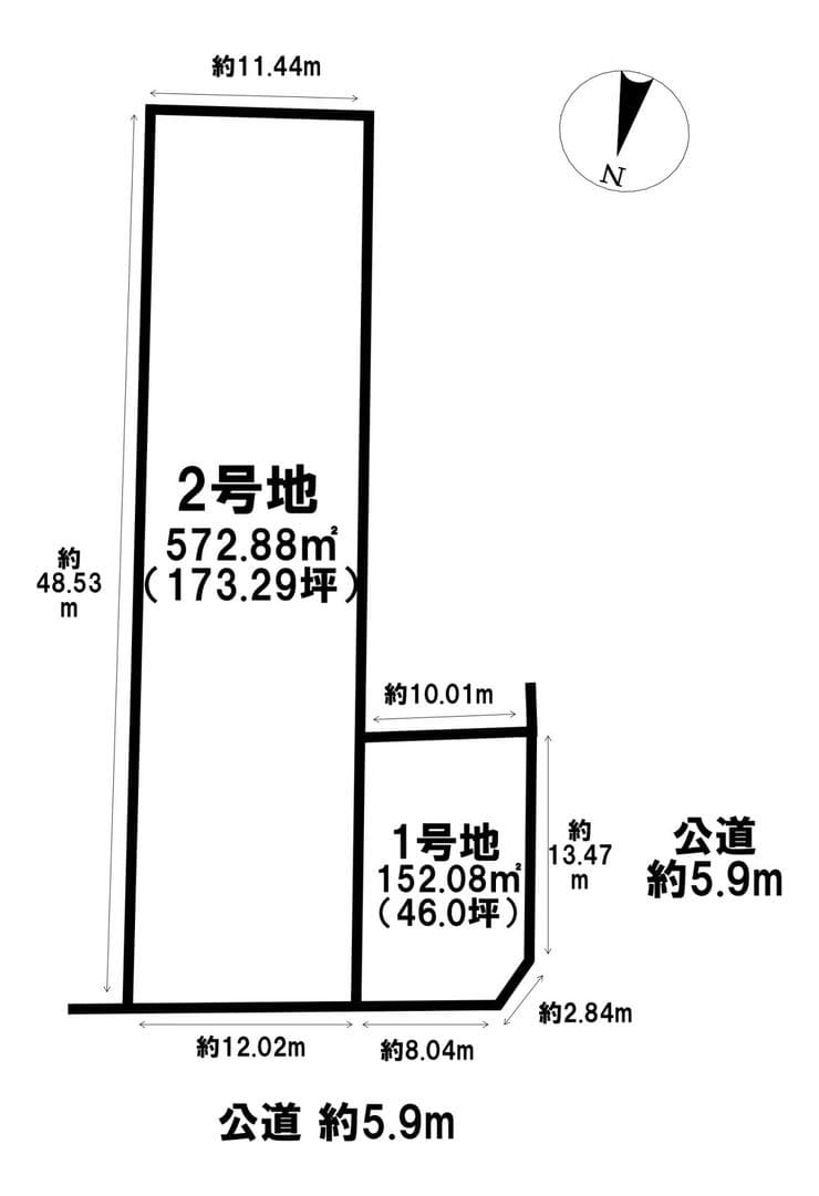 区画割り図