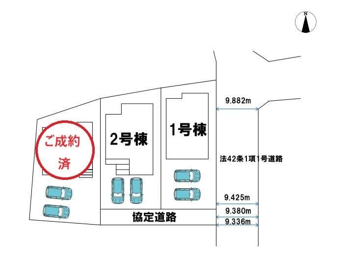 区画割り図