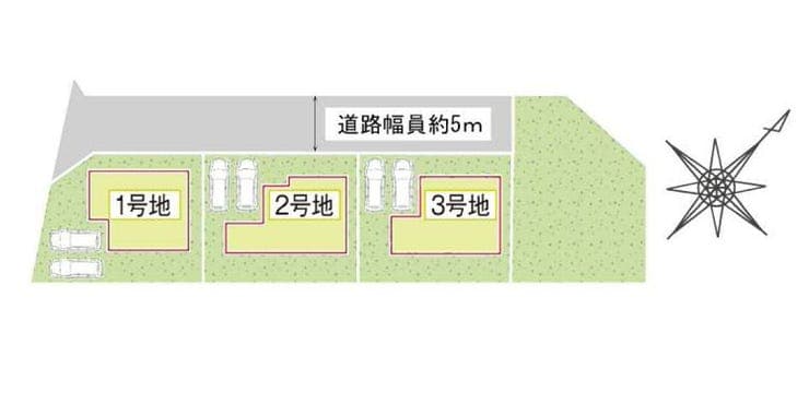 区画割り図