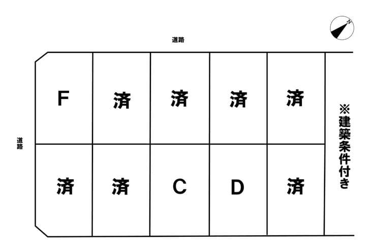 区画割り図
