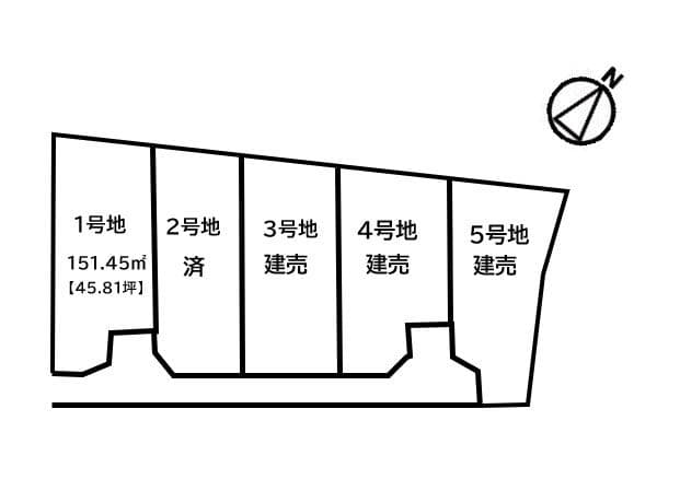 区画割り図