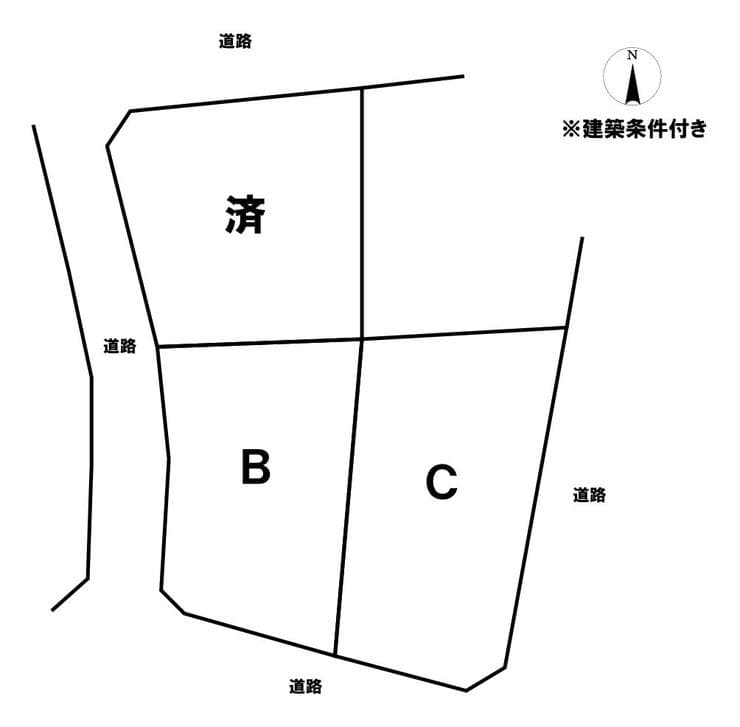 区画割り図