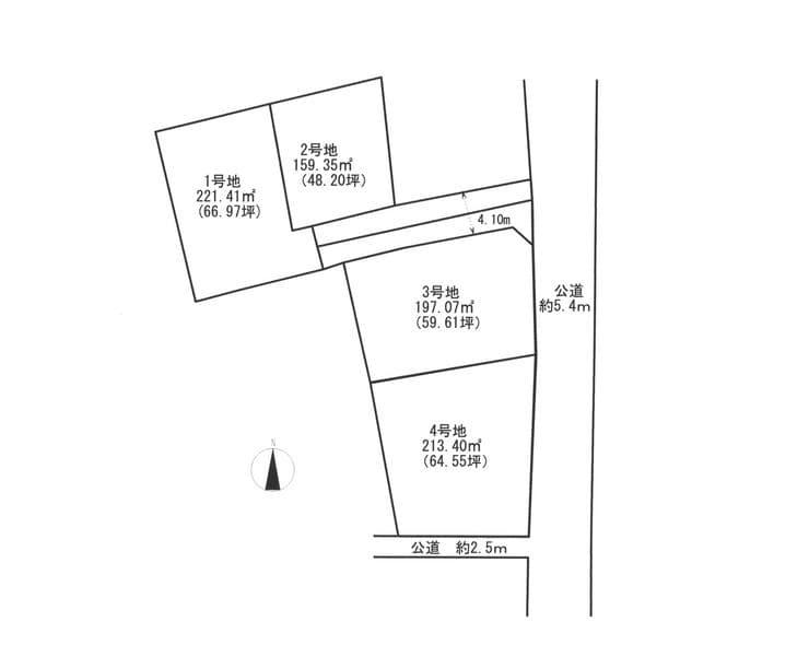 区画割り図