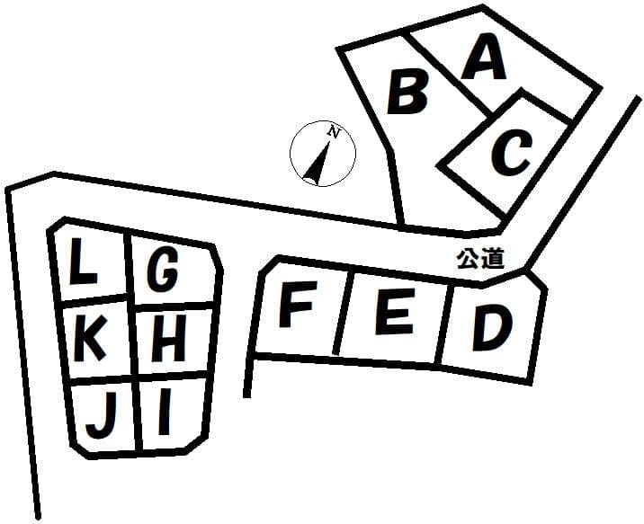 区画割り図