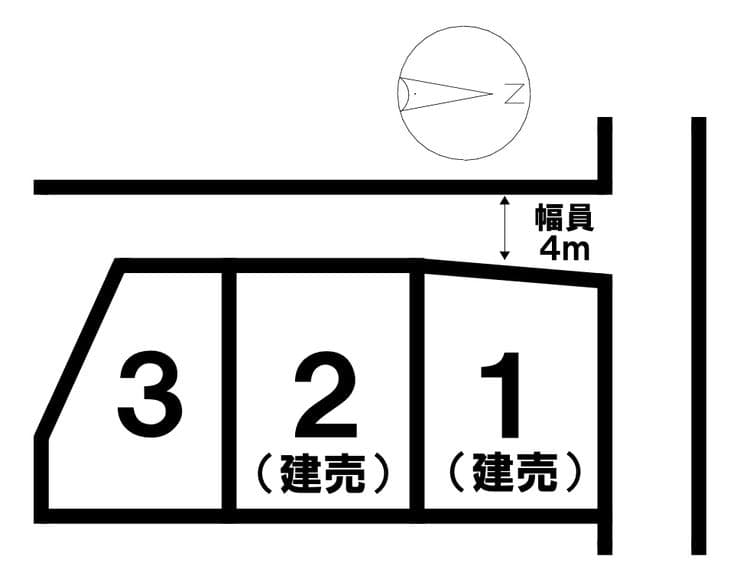 区画割り図