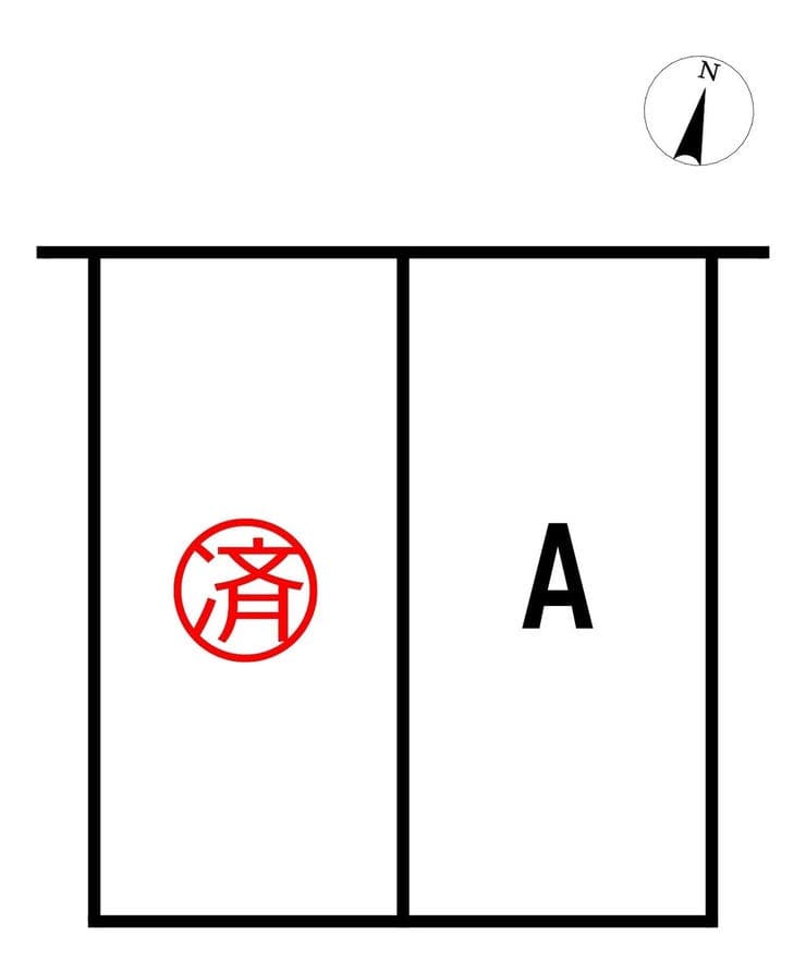 区画割り図
