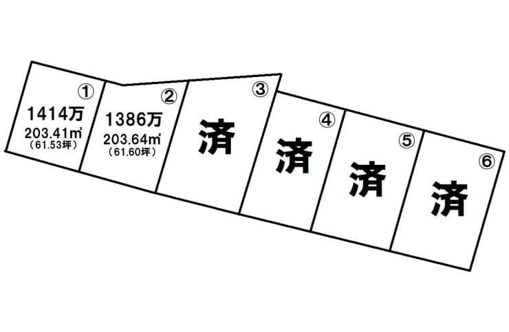 区画割り図