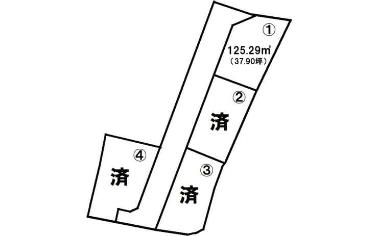 区画割り図