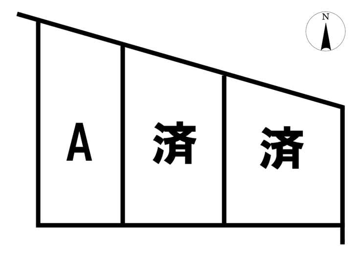 区画割り図