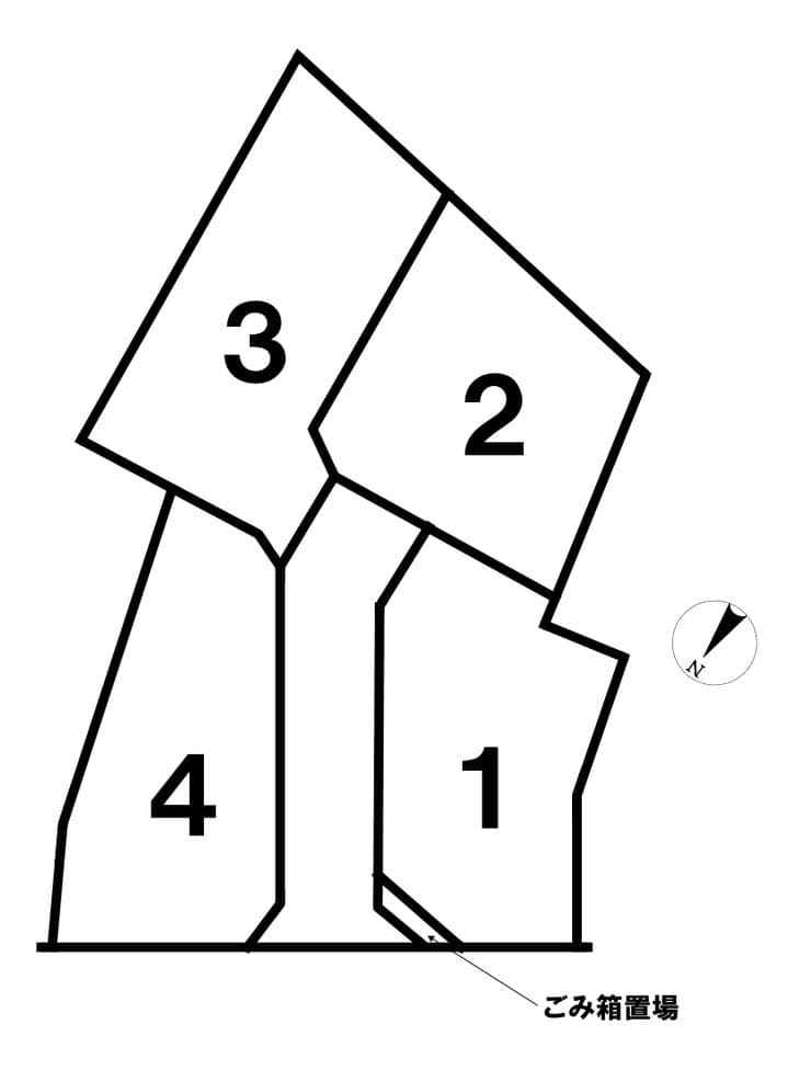 区画割り図