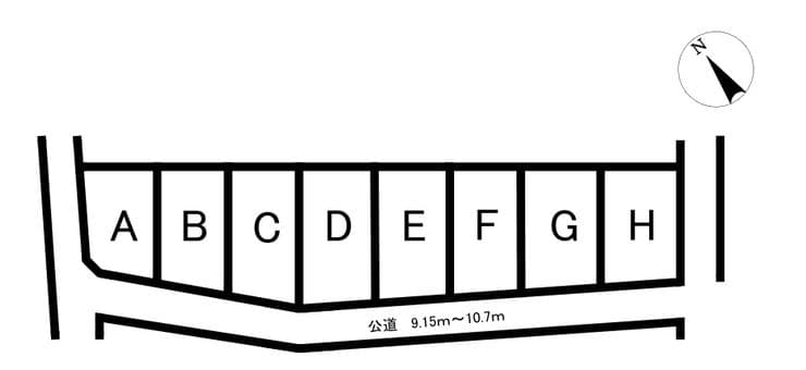 区画割り図