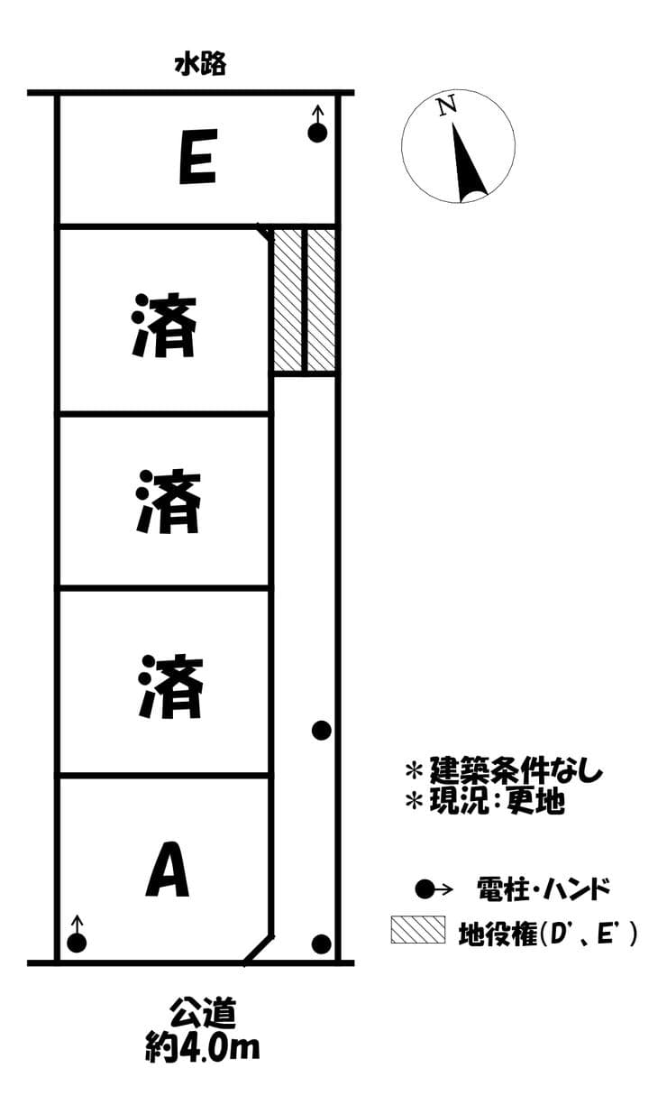 区画割り図
