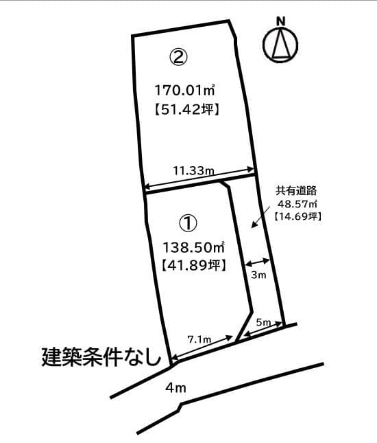 区画割り図