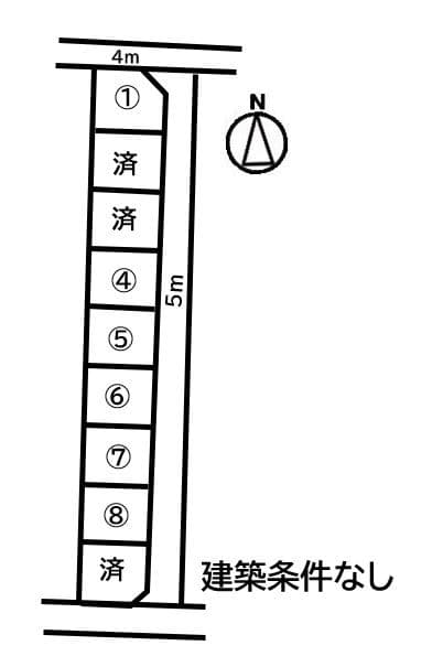 区画割り図