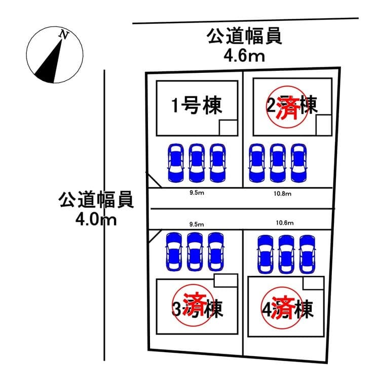 区画割り図