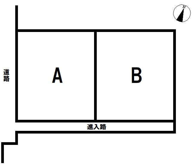 区画割り図