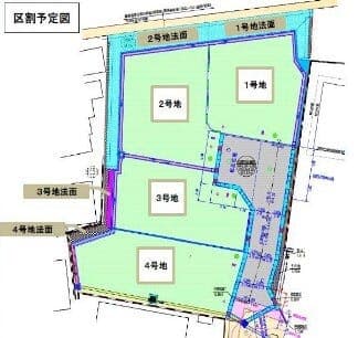 区画割り図