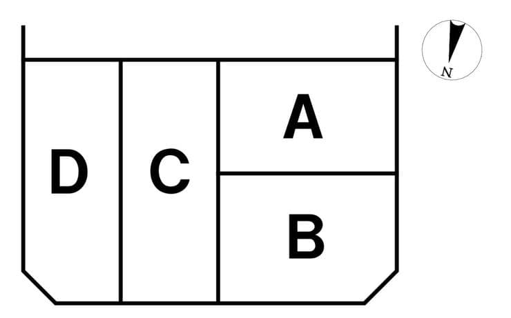 区画割り図