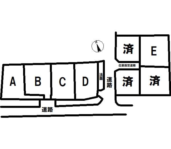 区画割り図